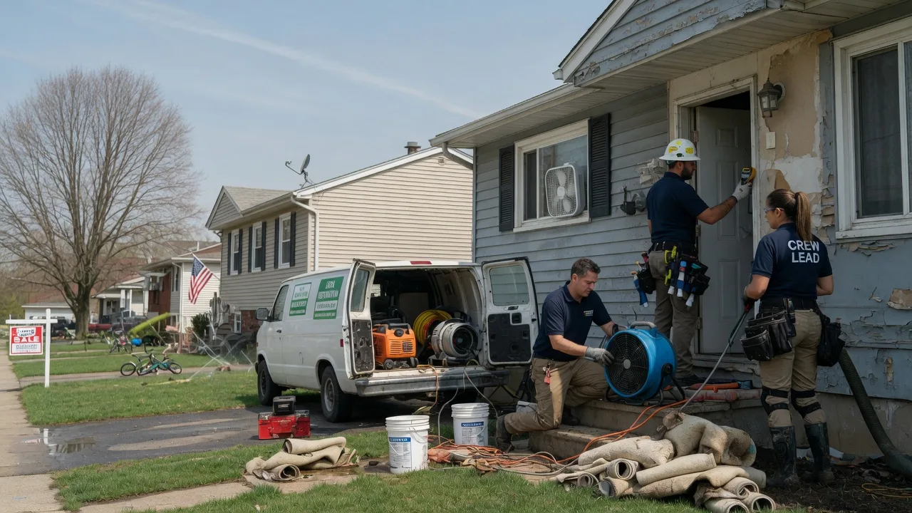 Flood Cleanup in Madison Heights, MI near me