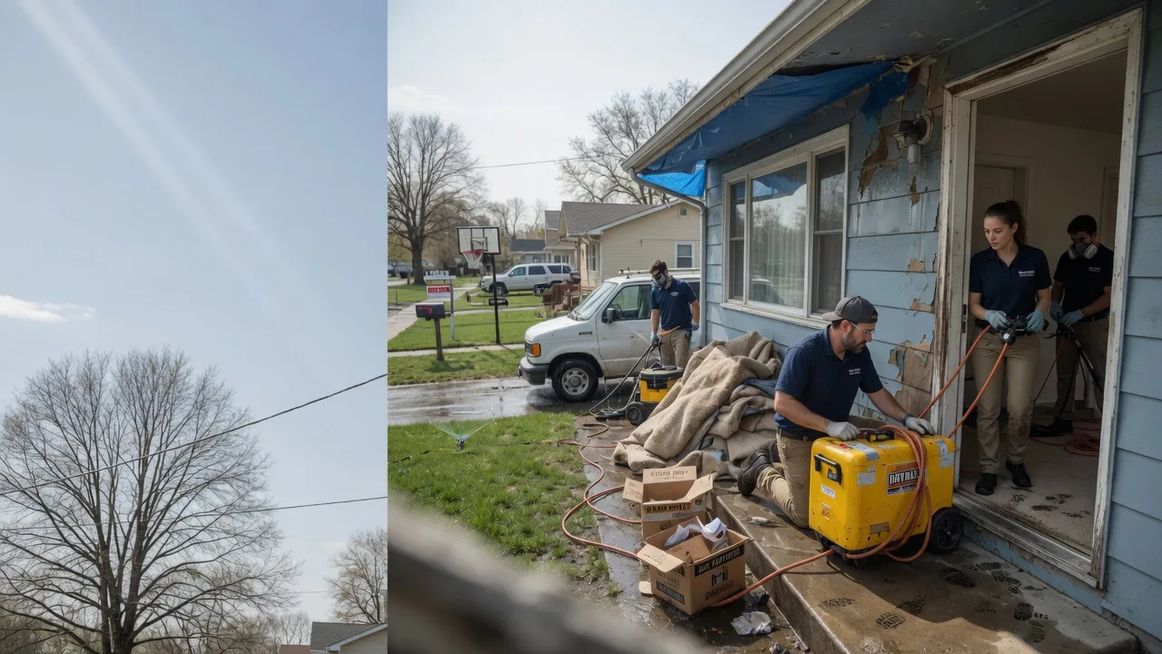 Basement Flood Cleanup in Madison Heights, MI near me